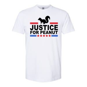 Justice For Peanut The Squirrel 2024 Softstyle CVC T-Shirt