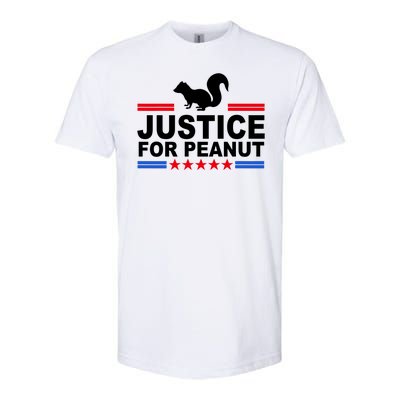 Justice For Peanut The Squirrel 2024 Softstyle® CVC T-Shirt