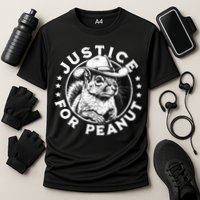 Justice For Peanut The Squirrel P’Nut Pnut Peanut Squirrel Performance Shirt