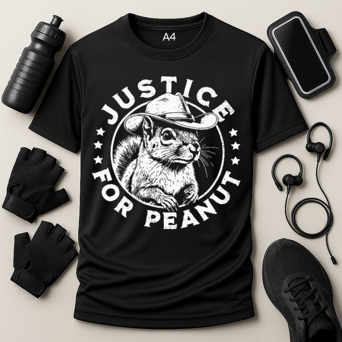 Justice For Peanut The Squirrel P’Nut Pnut Peanut Squirrel Performance Shirt
