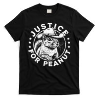 Justice For Peanut The Squirrel P’Nut Pnut Peanut Squirrel T-Shirt