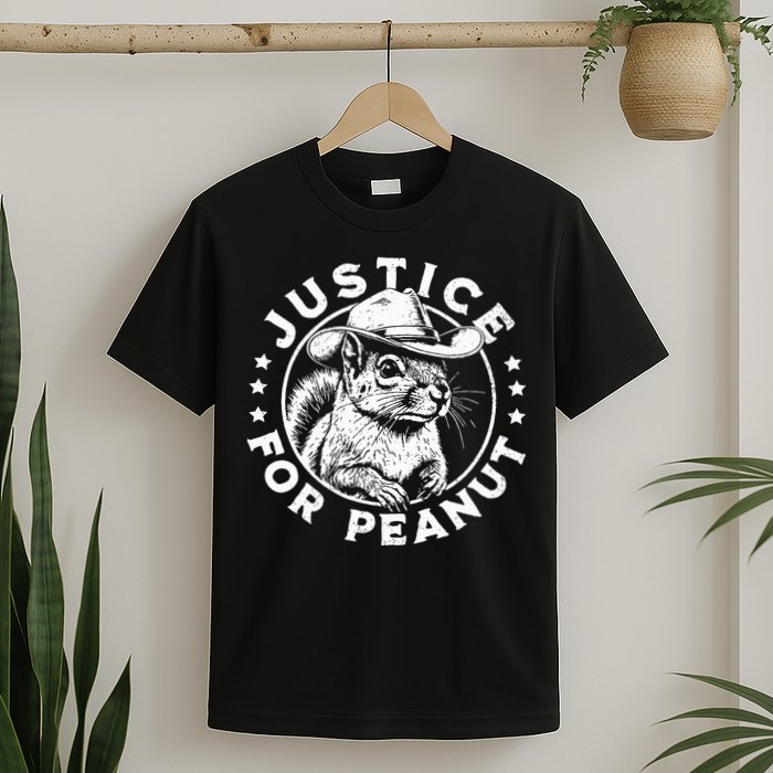 Justice For Peanut The Squirrel P’Nut Pnut Peanut Squirrel T-Shirt
