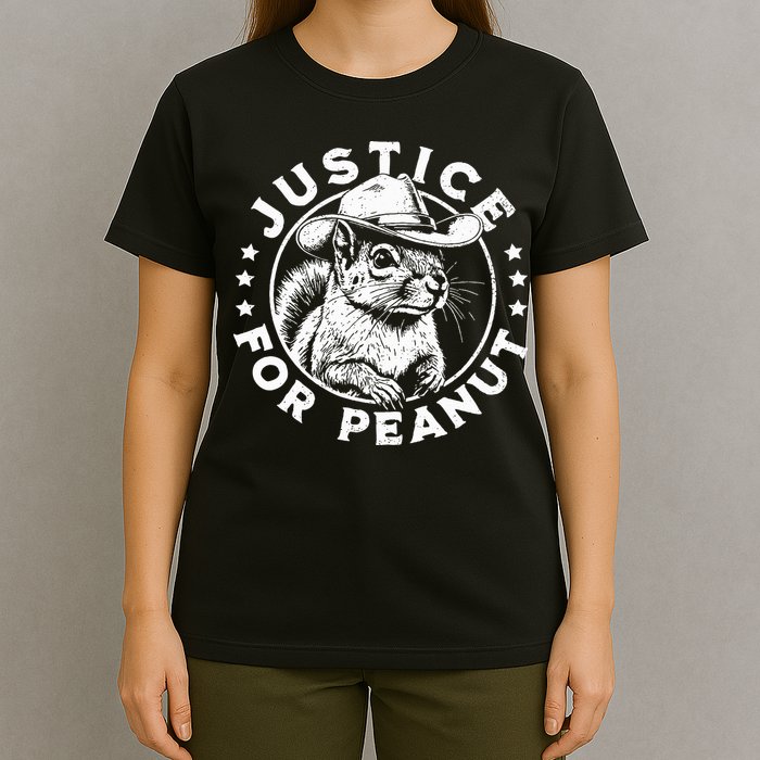 Justice For Peanut The Squirrel P’Nut Pnut Peanut Squirrel T-Shirt