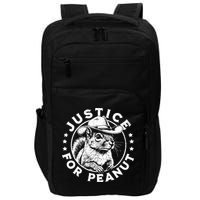 Justice For Peanut The Squirrel P’Nut Pnut Peanut Squirrel Impact Tech Backpack