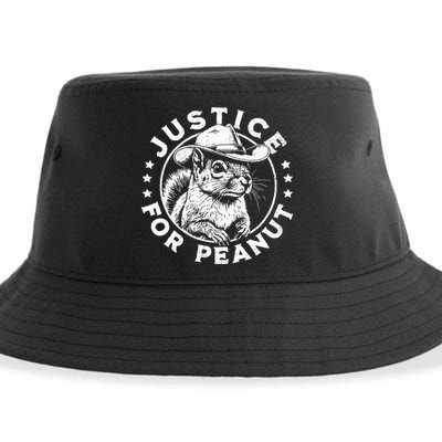 Justice For Peanut The Squirrel P’Nut Pnut Peanut Squirrel Sustainable Bucket Hat