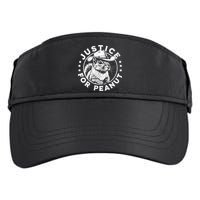 Justice For Peanut The Squirrel P’Nut Pnut Peanut Squirrel Adult Drive Performance Visor