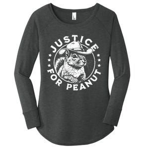 Justice For Peanut The Squirrel P’Nut Pnut Peanut Squirrel Women's Perfect Tri Tunic Long Sleeve Shirt