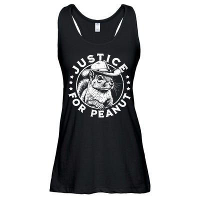 Justice For Peanut The Squirrel P’Nut Pnut Peanut Squirrel Ladies Essential Flowy Tank