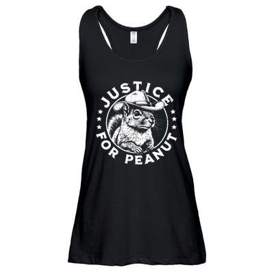 Justice For Peanut The Squirrel P’Nut Pnut Peanut Squirrel Ladies Essential Flowy Tank