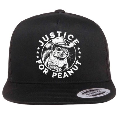 Justice For Peanut The Squirrel P’Nut Pnut Peanut Squirrel Flatbill Hat