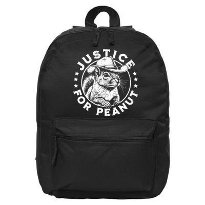 Justice For Peanut The Squirrel P’Nut Pnut Peanut Squirrel 16 in Basic Backpack