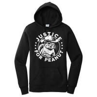 Justice For Peanut The Squirrel P’Nut Pnut Peanut Squirrel Women's Pullover Hoodie
