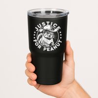 Justice For Peanut The Squirrel P’Nut Pnut Peanut Squirrel Tumbler