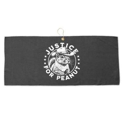 Justice For Peanut The Squirrel P’Nut Pnut Peanut Squirrel Large Microfiber Waffle Golf Towel