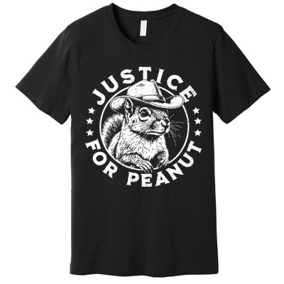 Justice For Peanut The Squirrel P’Nut Pnut Peanut Squirrel Premium T-Shirt