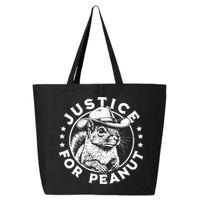 Justice For Peanut The Squirrel P’Nut Pnut Peanut Squirrel 25L Jumbo Tote