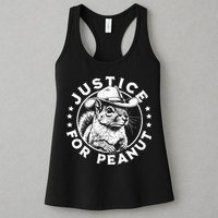 Justice For Peanut The Squirrel P’Nut Pnut Peanut Squirrel Womens Tank Top
