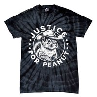 Justice For Peanut The Squirrel P’Nut Pnut Peanut Squirrel Tie-Dye T-Shirt
