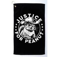 Justice For Peanut The Squirrel P’Nut Pnut Peanut Squirrel Golf Towel