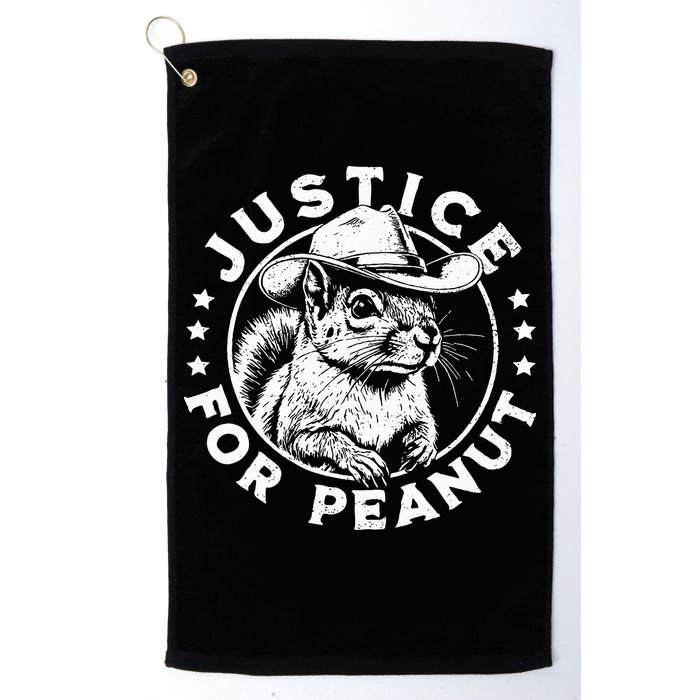 Justice For Peanut The Squirrel P’Nut Pnut Peanut Squirrel Golf Towel