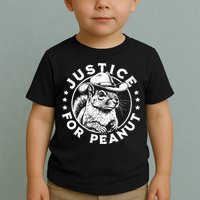 Justice For Peanut The Squirrel P’Nut Pnut Peanut Squirrel Toddler T-Shirt
