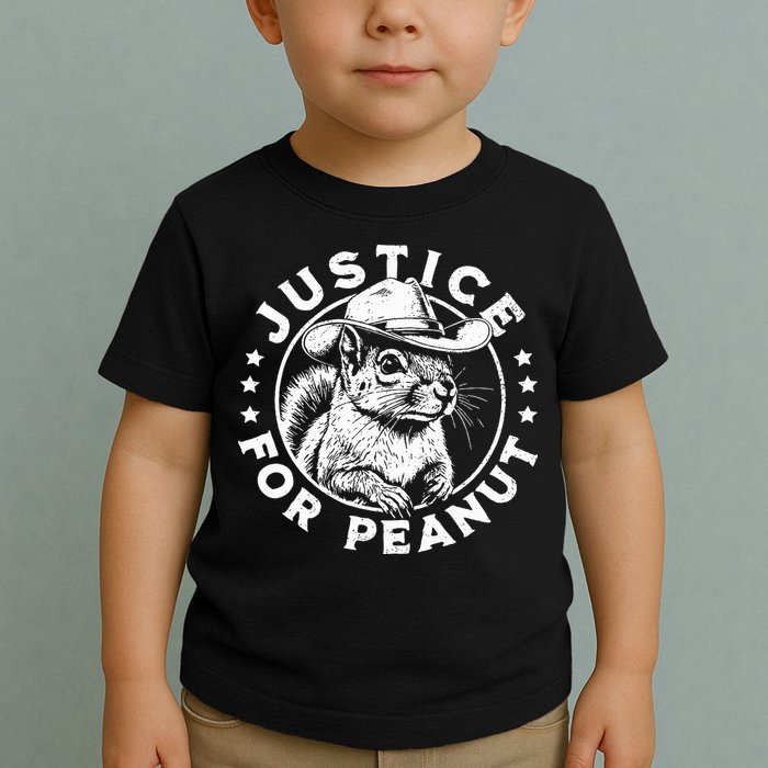 Justice For Peanut The Squirrel P’Nut Pnut Peanut Squirrel Toddler T-Shirt