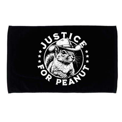 Justice For Peanut The Squirrel P’Nut Pnut Peanut Squirrel Microfiber Hand Towel