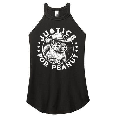 Justice For Peanut The Squirrel P’Nut Pnut Peanut Squirrel Women's Perfect Tri Rocker Tank