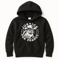 Justice For Peanut The Squirrel P’Nut Pnut Peanut Squirrel Kids Hoodie