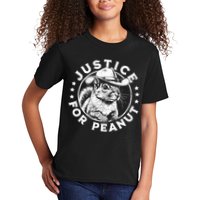 Justice For Peanut The Squirrel P’Nut Pnut Peanut Squirrel Kids T-Shirt