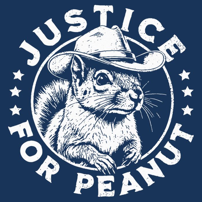 Justice For Peanut The Squirrel P’Nut Pnut Peanut Squirrel Infant Baby Jersey Bodysuit