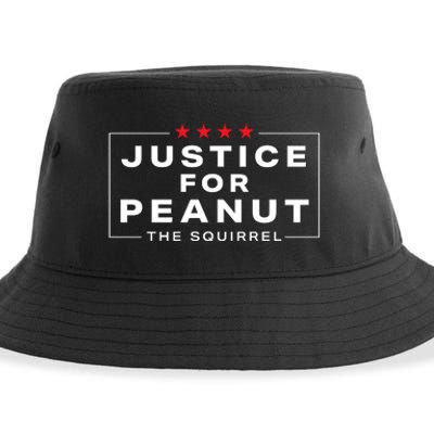 Justice For Peanut Sustainable Bucket Hat