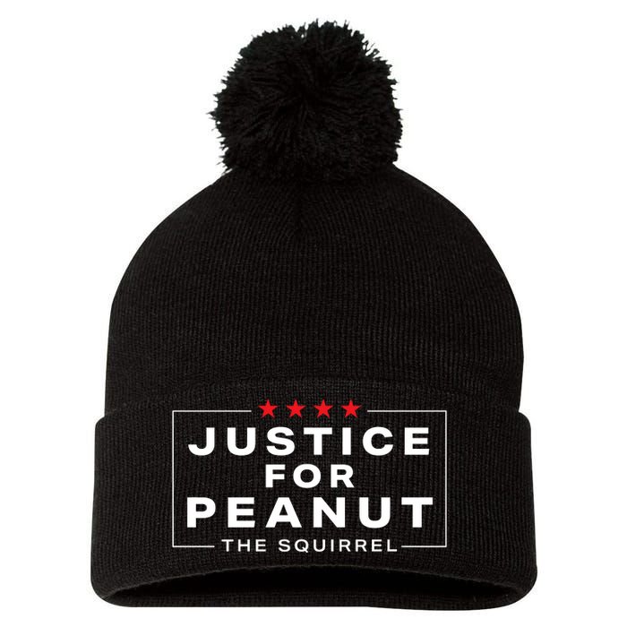 Justice For Peanut Pom Pom 12in Knit Beanie