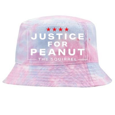 Justice For Peanut Tie-Dyed Bucket Hat