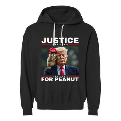 Justice For Peanut Garment-Dyed Fleece Hoodie