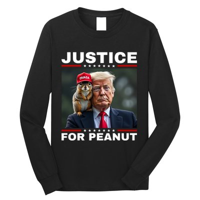 Justice For Peanut Long Sleeve Shirt