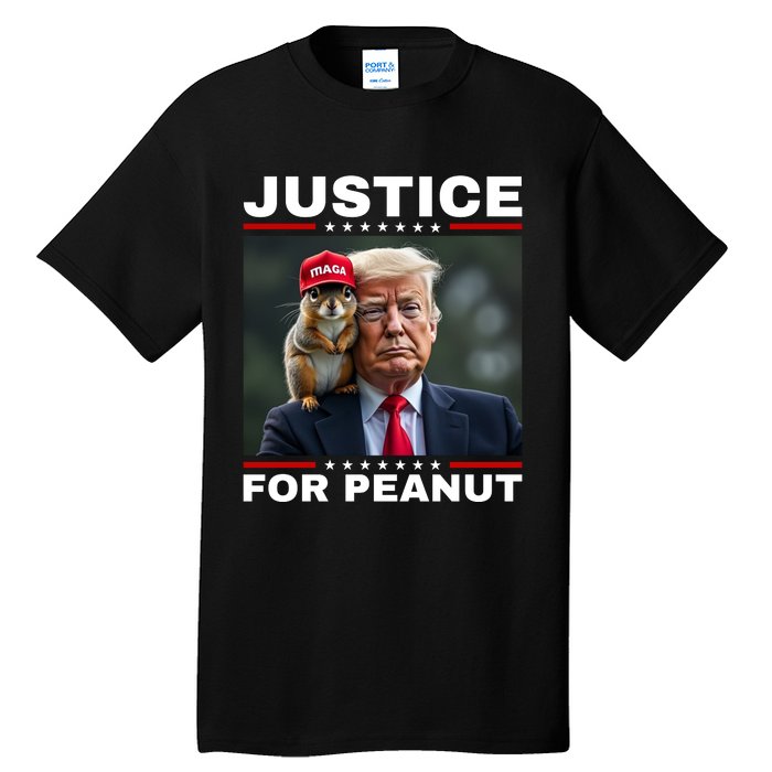 Justice For Peanut Tall T-Shirt