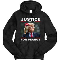 Justice For Peanut Tie Dye Hoodie