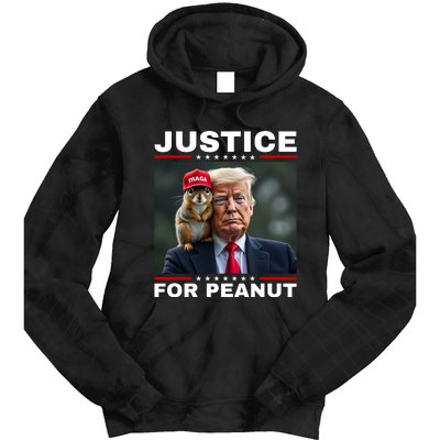 Justice For Peanut Tie Dye Hoodie