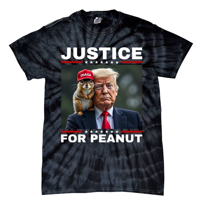 Justice For Peanut Tie-Dye T-Shirt