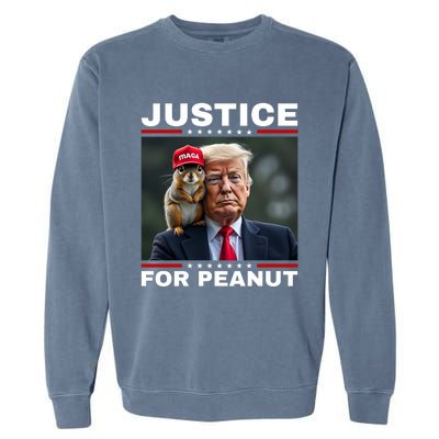 Justice For Peanut Garment-Dyed Sweatshirt