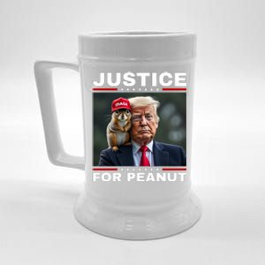 Justice For Peanut Beer Stein