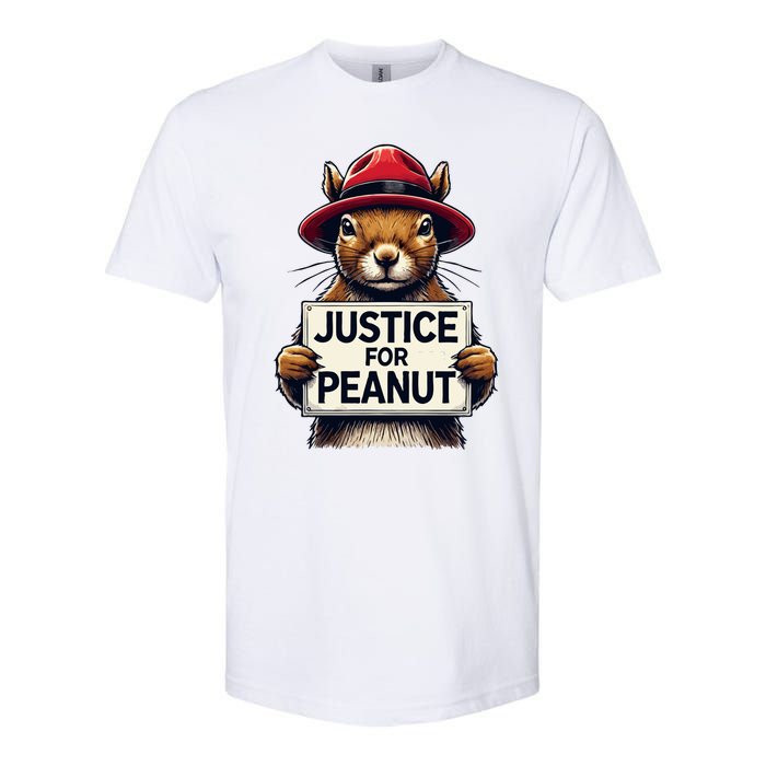 Justice For Peanut Softstyle CVC T-Shirt