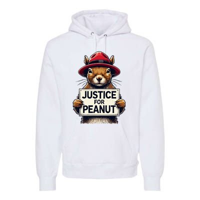 Justice For Peanut Premium Hoodie