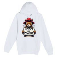 Justice For Peanut Premium Pullover Hoodie