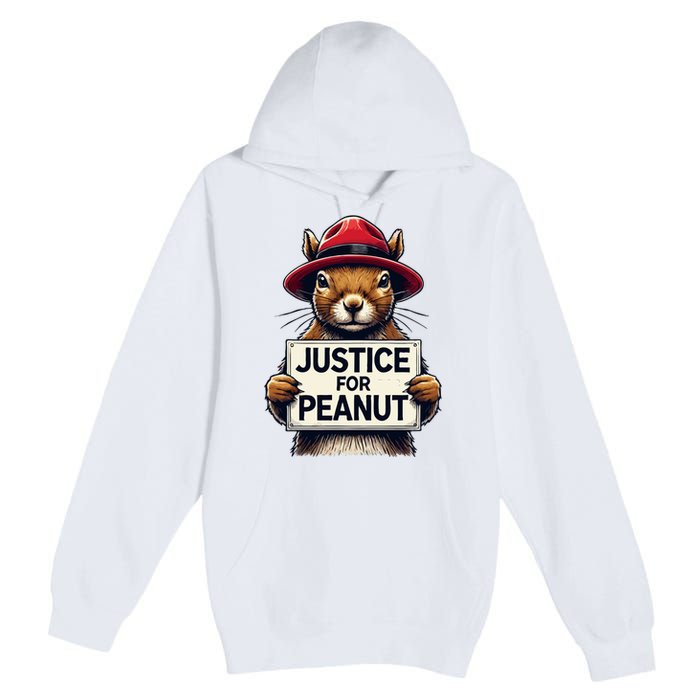 Justice For Peanut Premium Pullover Hoodie