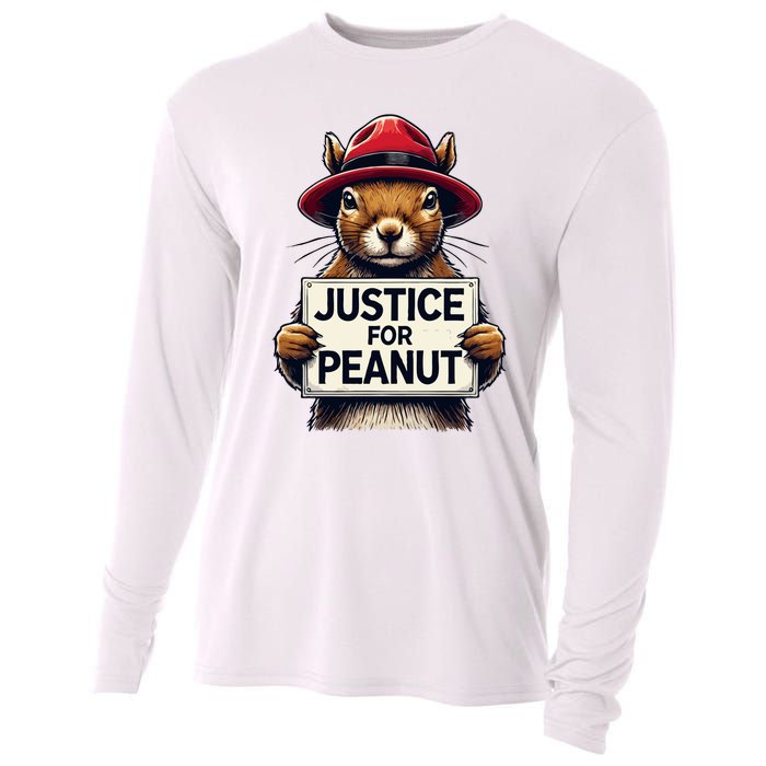 Justice For Peanut Cooling Performance Long Sleeve Crew