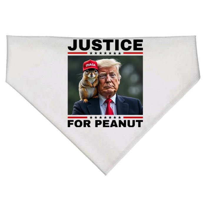 Justice For Peanut USA-Made Doggie Bandana