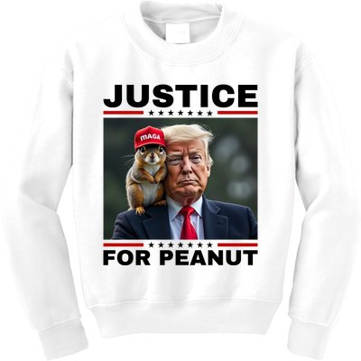 Justice For Peanut Kids Sweatshirt