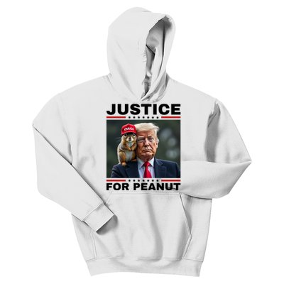 Justice For Peanut Kids Hoodie